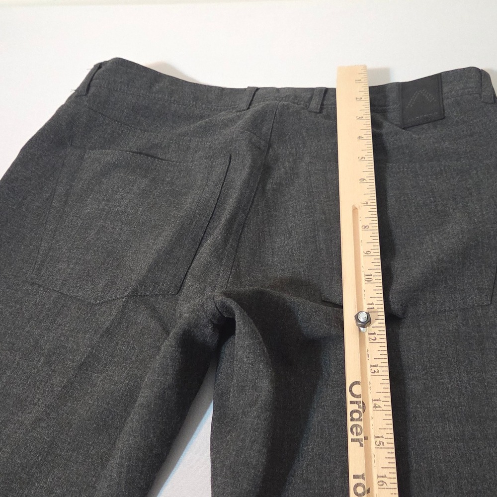 Alberto Ceramica Pants Mens 32x30 Gray Modern Fit Flat Front Trousers - Picture 13 of 13